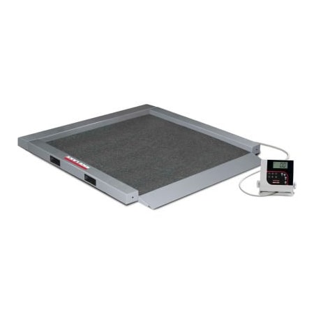Rice Lake Weighing Systems Rice Lake RL-350-5 Portable Bariatric Wheelchair Scale with Ramp, 1000 lb x 0.2 lb 150703